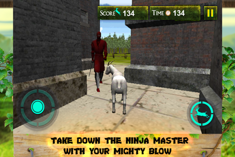 Crazy Goat Attack 3D screenshot 2