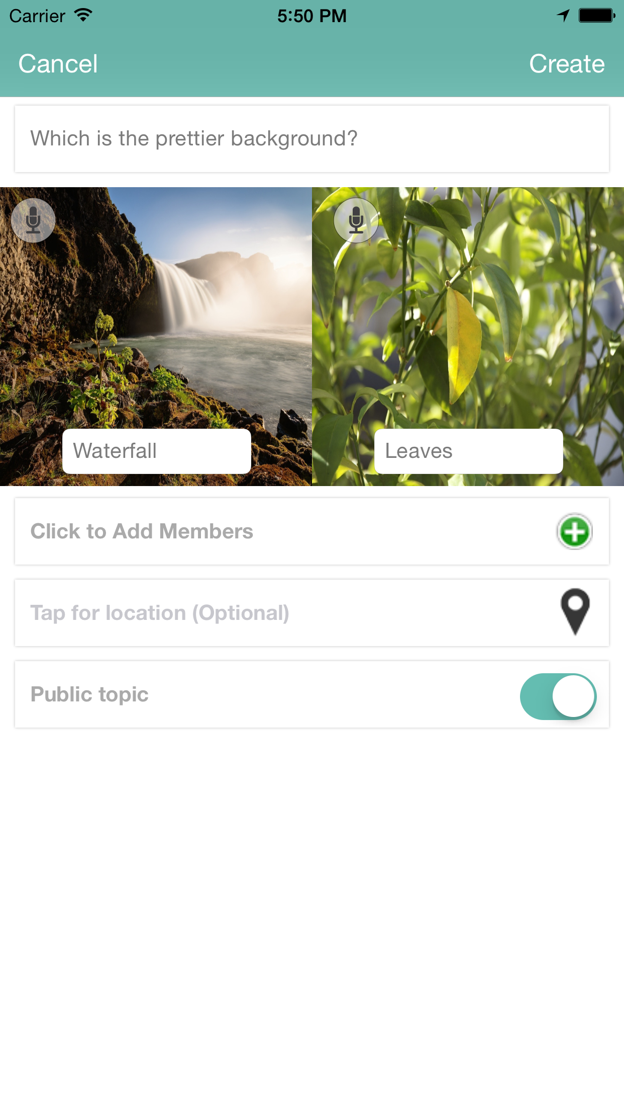 VIE : Video, Images, and Entertainment Polls and Battles