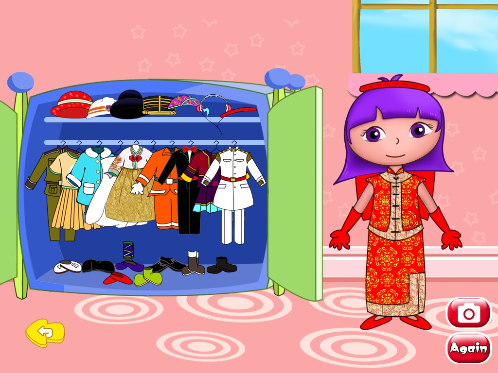 Alice's adventures dress up - educational free kids app games