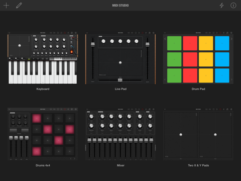 Screenshot #1 for Midi Studio