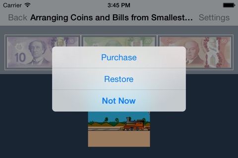 Arranging Coins and Bills CAD screenshot 4