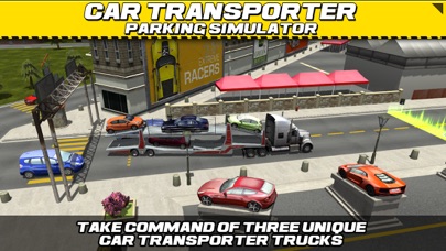 Screenshot #1 pour Car Transport Truck Parking Simulator - Gratuit Jeux de Voiture de Course