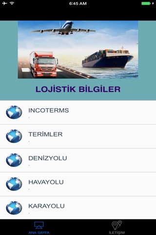 Lojistik Bilgiler screenshot 2