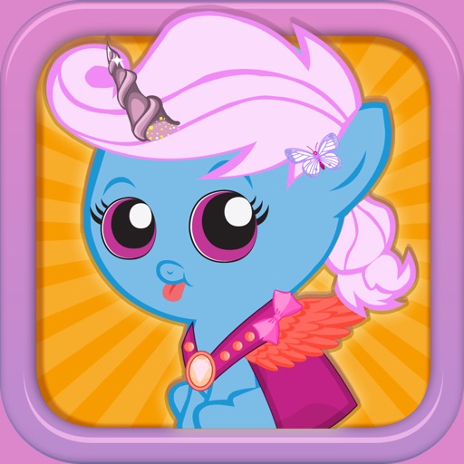 Newborn Pony Pet Care icon