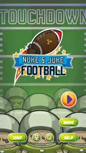 Nuke & Juke Touchdown Football screenshot #1 for iPhone