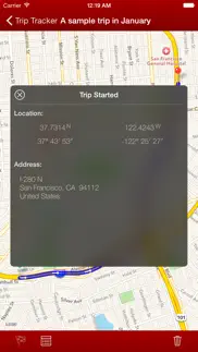 gps trip tracker iphone screenshot 4
