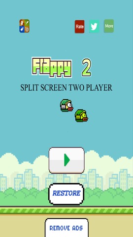 Flappy 2 Players - 彼らは鳥をピクセルのおすすめ画像1