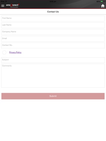 EmConnect iPad screenshot 4 - Business app