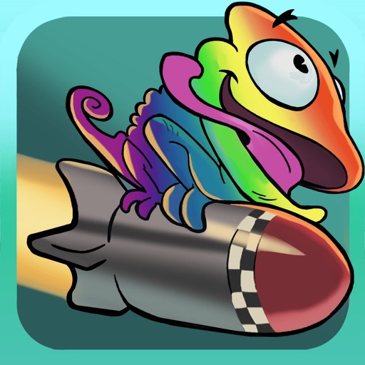 Rocket Chameleon HD iOS App