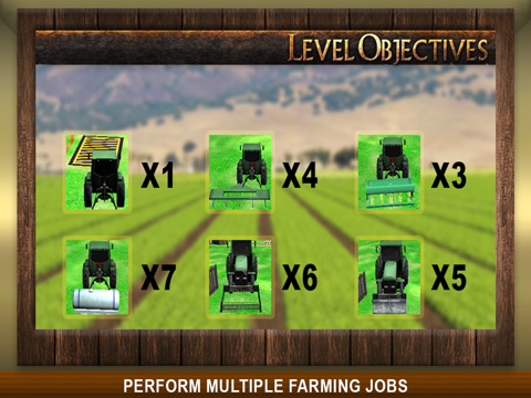 Tractor Farming Sim: Farm Game iPad screenshot