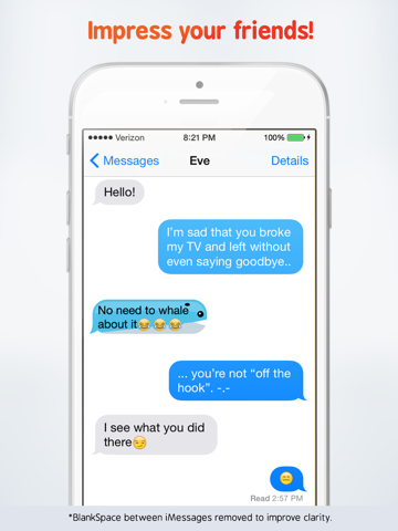 Screenshot #6 pour Nemos - Themed Bubble Image Designer for iMessages