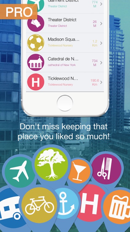 My Places Pro: Save your favorite places