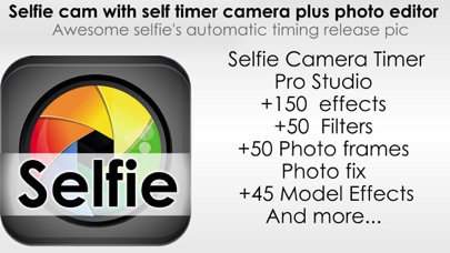 Screenshot #1 pour Selfie Camera Editor Plus Automatic Timing Release