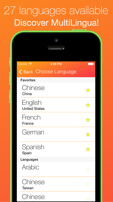 MultiLingua - Pronunciation Tool (Spanish, German, French, Chinese and many other languages)のおすすめ画像5