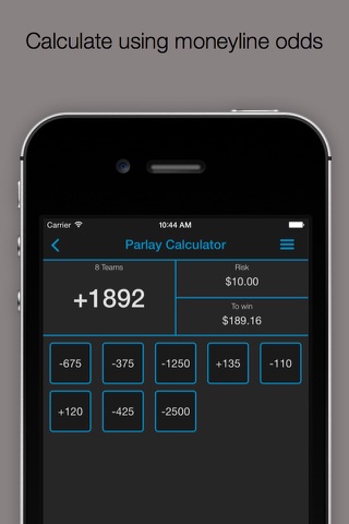 Parlay Calculator Free screenshot 2