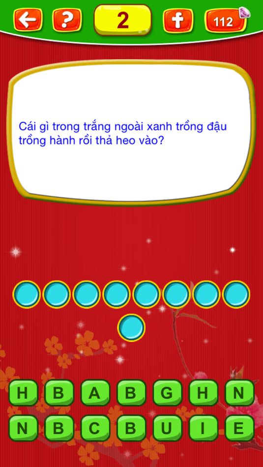 #1. Đố Vui Bắt Chữ (iOS) 由: Son Thuy Pham