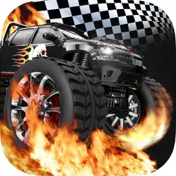 Monster Truck Road Rage Destruction Racing Game 2 app icon