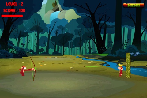 A Monkey Apple Shoot-er – Hit The Banana with bow and arrow Challenge PRO screenshot 3