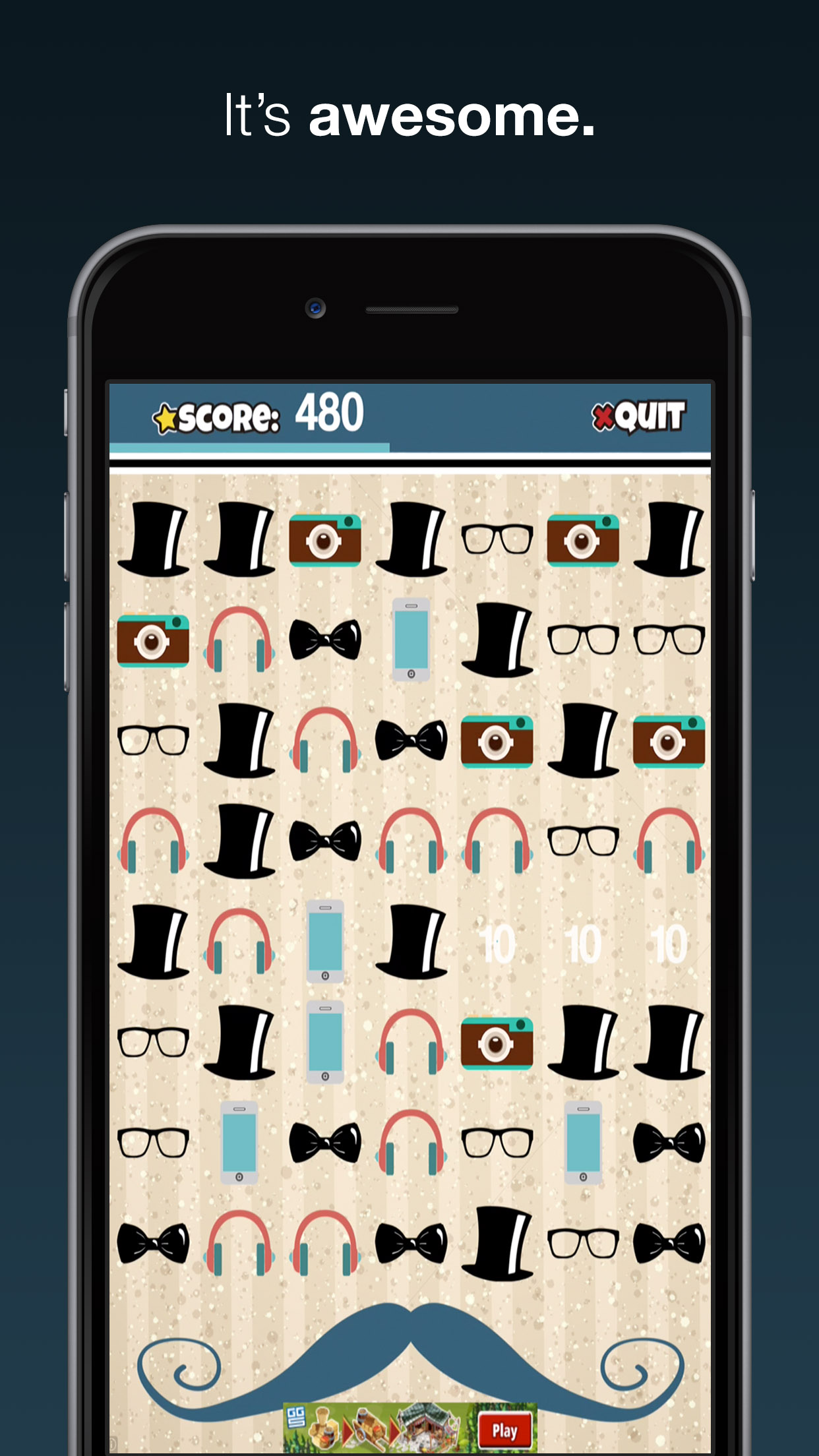 HipstaMatch: Hipster Match Game for Adults screenshot 3