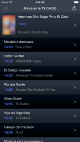 Televisión de Argentina screenshot
