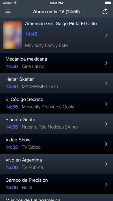 Televisión de Argentina Screenshot 2