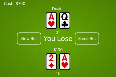 Blackjack for Apple Watch and iPhone screenshot 4