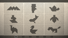 TanZen Free - Relaxing tangram puzzles screenshot
