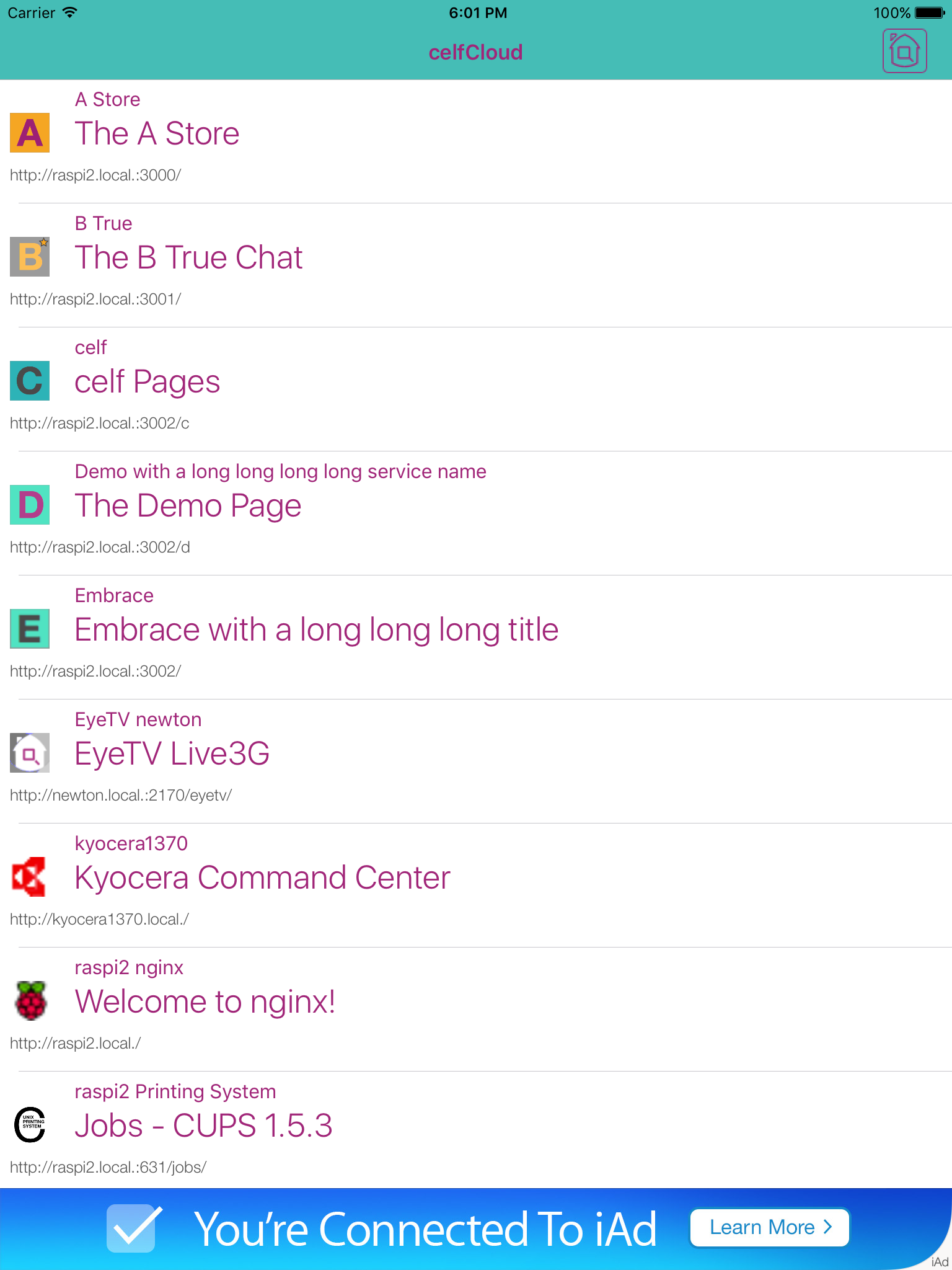 celfCloud Browser screenshot 4