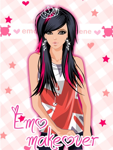 Emo Dress Up game для iPad