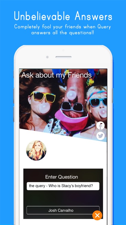 Query - Answers Surprisingly Personal Informations screenshot-4