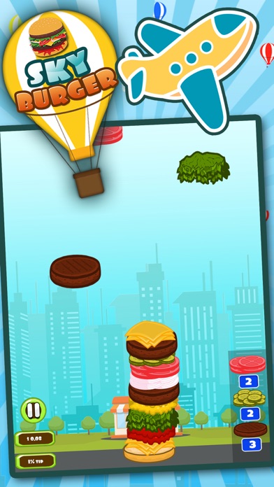 Sky Burger Mania Restaurant : Sky High Burger Tower a Burger maker gameのおすすめ画像4