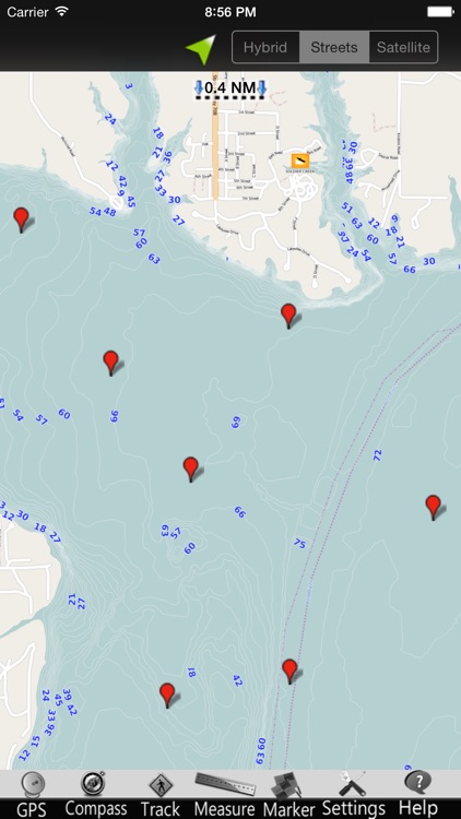 Lake Texoma GPS Nautical charts screenshot-3