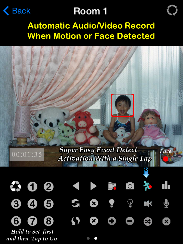 uBabyCam with AV recording