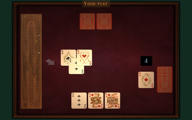 Screenshot #2 pour GrassGames Cribbage Lite