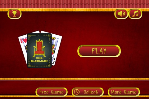 American BlackJack Casino King Pro - Grand Vegas chips betting table screenshot 2