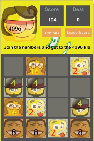 2048 Puzzle Game - Image Edition screenshot 2