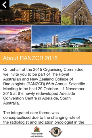 RANZCR 2015 screenshot 2