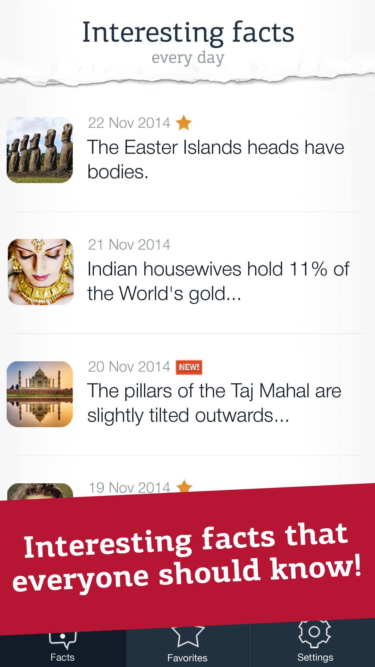 Interesting facts - best facts and fun stories that will blow your mind screenshot 2