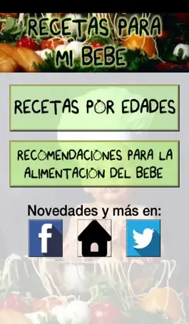Game screenshot Recetas para mi bebe mod apk