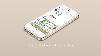 Screenshot #3 pour Emo Sticker Keyboard—Express Batter