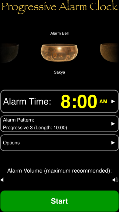 Progressive Alarm Clock Screenshot