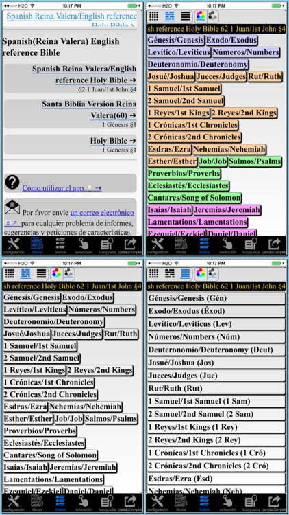 Spanish(Reina Valera)/English reference Bible