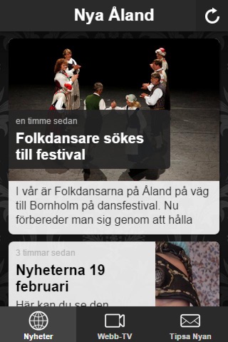 Nya Åland Nyheter screenshot 2