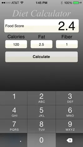 Game screenshot DietCalculator Free apk