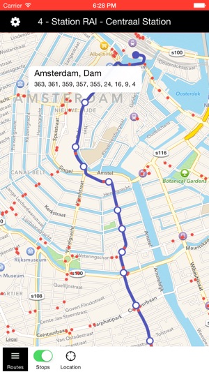 Pocket Amsterdam - Public transit routes for Amsterdam(圖1)-速報App