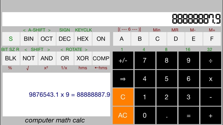 CMCalc screenshot-3