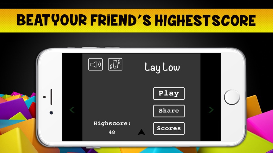 #5. Lay Low - Avoid the blocks falldown (iOS) Podle: SinaSoft