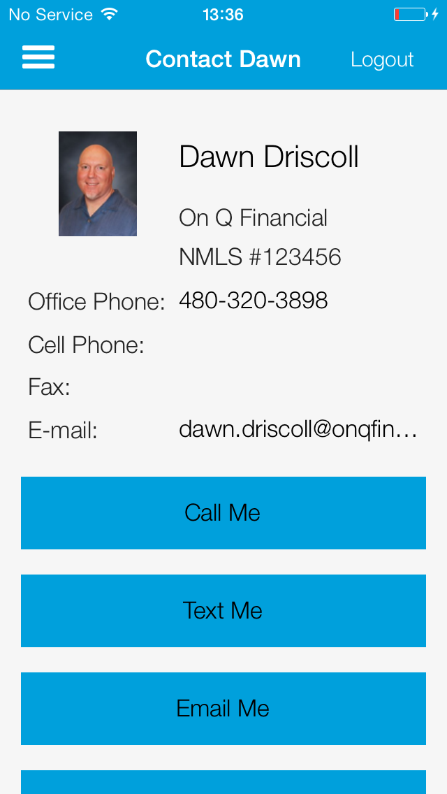 Screenshot #3 pour OnQ Mobile Mortgage