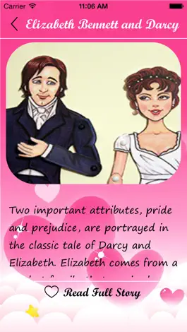 Game screenshot Great Love Stories Of The World:Famous yelp Story hack