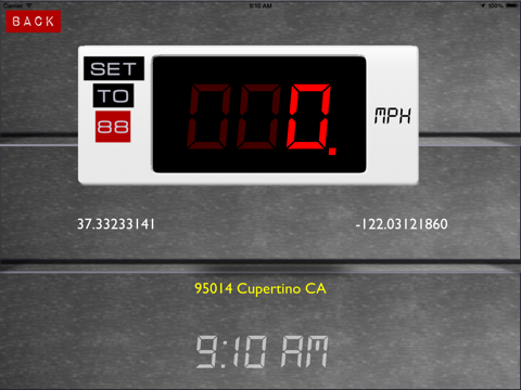 Time Circuits Dashboard Clock screenshot 4